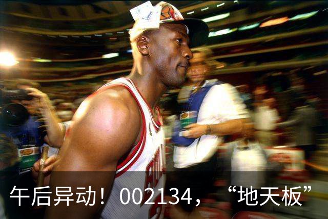午后异动！002134，“地天板”！