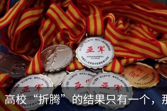 高校“折腾”的结果只有一个，那就是老师们都开始不务正业了！